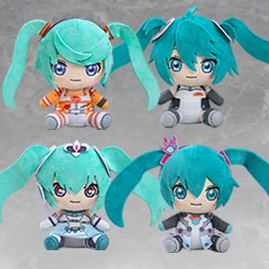 Hatsune Miku GT Project 15th Anniversary Commemorative Plushie 2010 Ver./2011 Ver./2012 Ver. 2013 Ver.